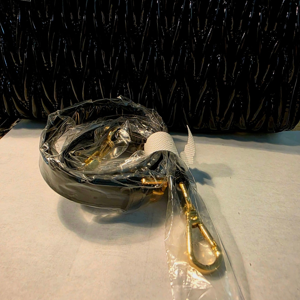 SALE!! Black Quilted Night Out Tote in Patent Leather by Tote & Carry NWT - Picture 6 of 9